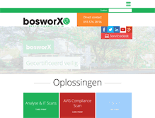 Tablet Screenshot of bosworx.nl